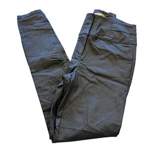 Dazz Women's Faux Leather Skinny Dress Pants Size Large